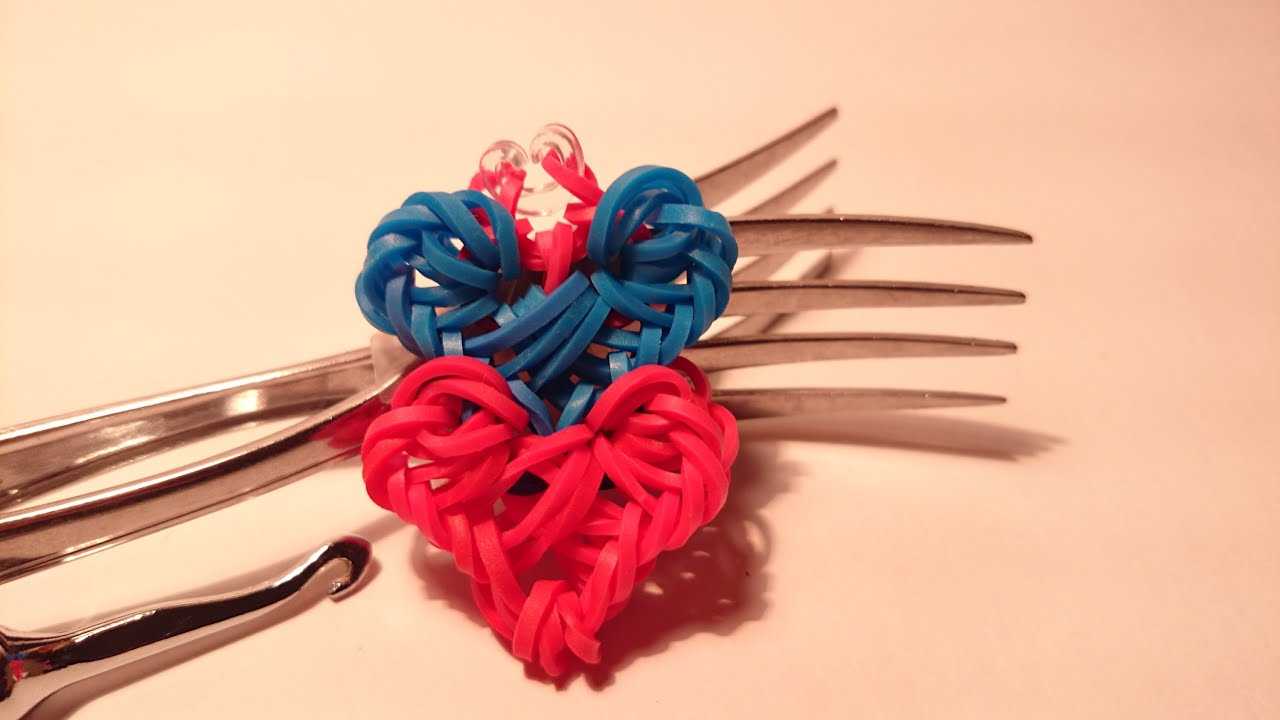 Как сделать из резинок для плетения сердце. как сплести сердце из резинок на рогатке. как сплести сердечко из резинок на рогатке: описание работы