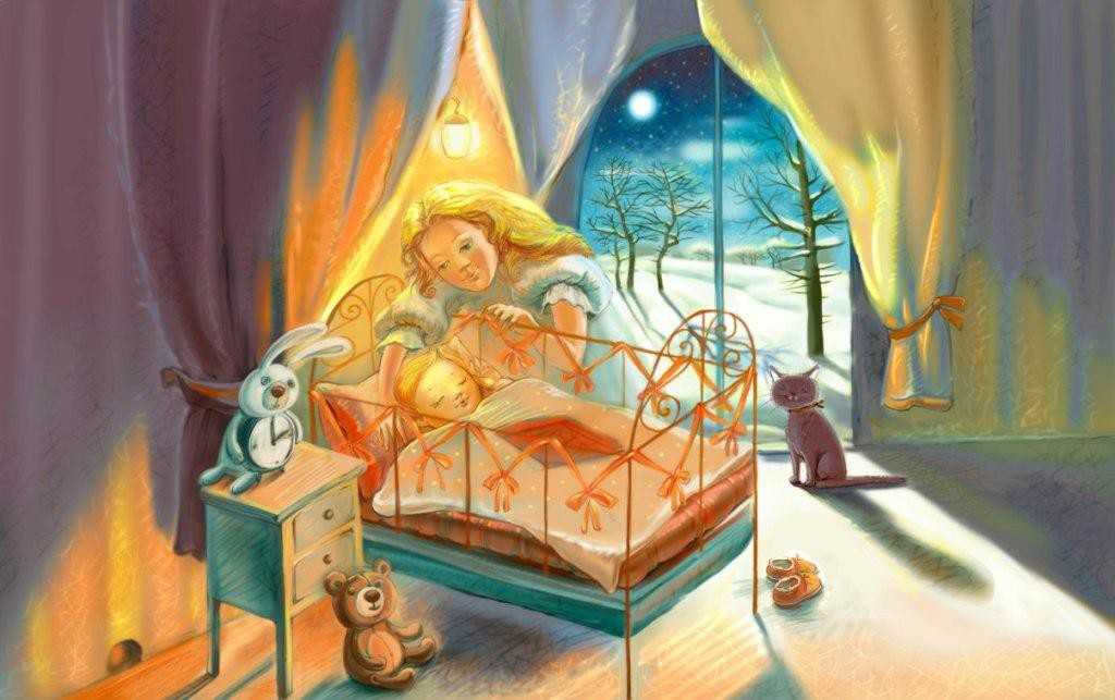 Мамины сказки: две вечерние сказки для малышей с картинками