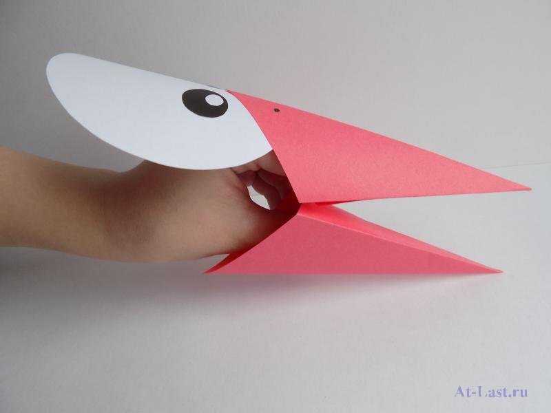 Как сделать губы оригами?