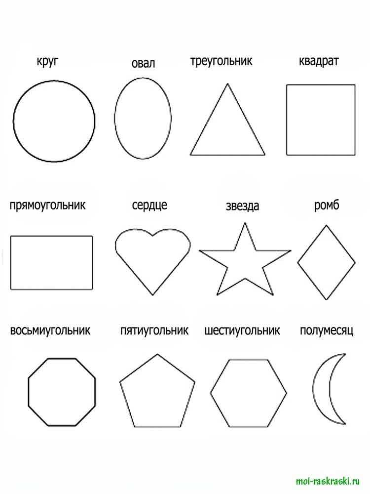Шаблоны геометрических фигур | trafaret-decor.ru