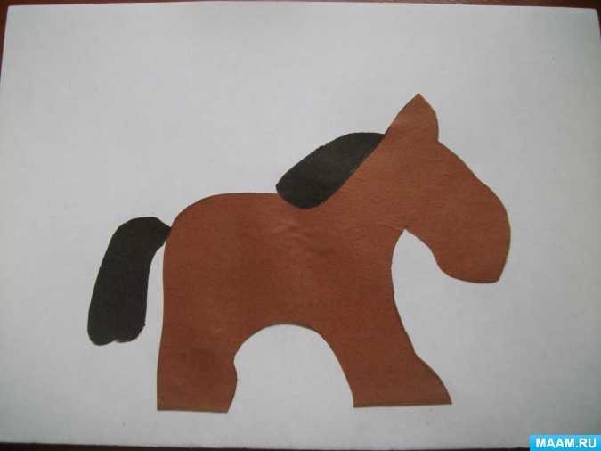 Мастерим по схеме бумажные фигурки лошади оригами