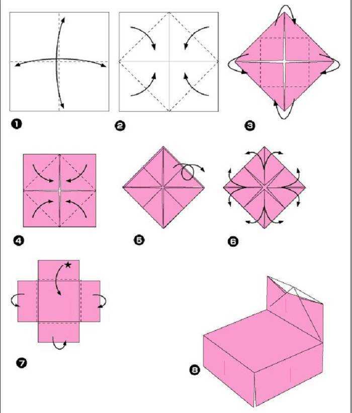 Оригами оружие из листа а4: легкие поделки для начинающих без клея