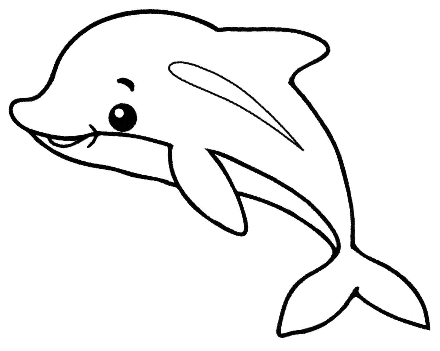 Раскраски дельфин | бесплатно распечатать, скачать картинки для детей