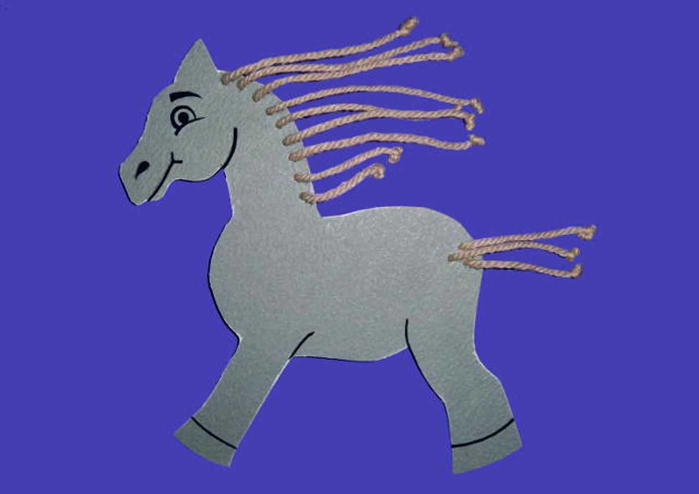 Лошадь-оригами