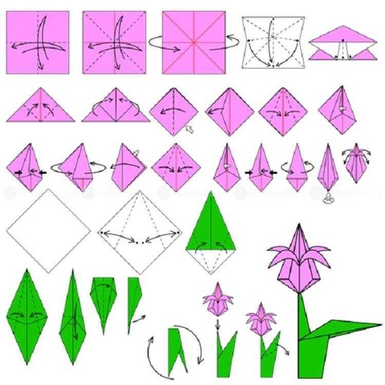 Оригами из а4: простые схемы с поэтапными фото